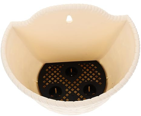 CANIGHT Maceta Colgante para Plantas Jardín Vertical Decorativo para y Exterior Maceta Tejida De Pared para Flores y Suculentas Diseño Elegante y Práctico