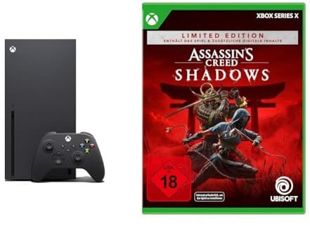 Xbox Series X (1 TB) + Assassin's Creed Shadows - Limited Edition (exklusiv bei Amazon)
