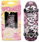 SPITBOARDS 34mm Fingerboard Oldschool Cruiser Pro Complete Setup, Pre-Assembled 5-Layer Wood, Pro Trucks, Soft Urethane 60D Bearing Wheels, Real-Wear Graphics, Lasered Foam Tape 'Graffiti Logo'