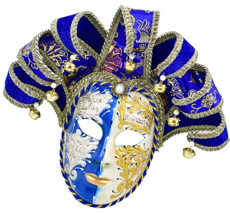 Maskerade Venezianer Komödie Narren Cosplay Exquisite Wanddekoration für Karneval Halloween Party