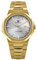 LOUIS XVI Renaissance 1603 - Ø 40 mm - Herren Uhr - Wasserdicht - Uhr mit Saphirglas - Armband Gold - Zifferblatt Silber - Schweizer Quarzwerk