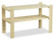 MODO24 Holzregal 2 Böden 50x80x40 Kellerregal Lagerregal Bücherregal B-07 HIT !