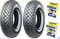 Michelin S83 3.50 10 59J Reifen-Paar + Luftkammern für Piaggio Ape 50