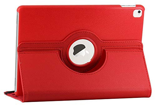 ebestStar - Cover per iPad Pro 9.7 (2016) Apple, Custodia Protezione Rotazione 360, Pelle PU, Rosso