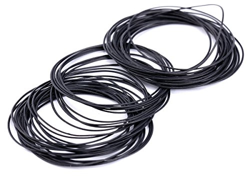 Hochwertige PREMIUM Dichtungen mit 0,5mm Schnurrstärke für Armbanduhren (Bodendichtung/O-Ring) - Uhrendichtungen