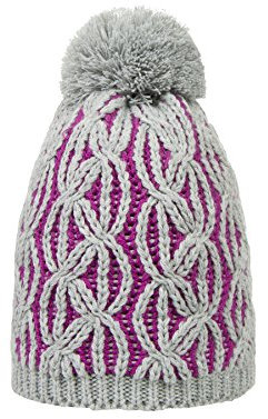Döll Mädchen Pudelmütze Strick Mütze, Grau (Light Gray Melange 8100), 55