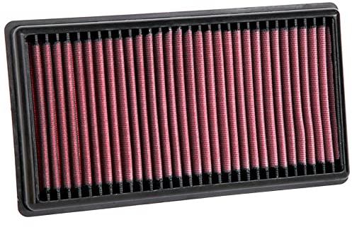 K&N Replacement air filter compatible with BMW S1000RR/S1000XR 2019- & M1000RR 2022- (BM-1019)