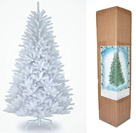 10ft/300cm Künstlichen Weihnachtsbaum Alaskan Pine Weiß 1800 Spitzen Xmas Home Dekorationen 3m, Metallständer