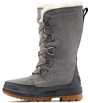 Sorel Torino Tall WP, Stivali da Neve Impermeabili, Donna, Quarry Torino 2, 38 EU