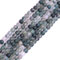 Sweet & Happy Girl's Store SHGbeads 4 mm Frost-Grüner Moosachat, Halbedelstein, runde lose Perlen für Schmuckherstellung, Bastelbedarf, 38,1 cm