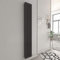 Warmehaus - Traditional Cast Iron Style Anthracite 3 Column Vertical Radiator 1800x290mm - Modern Central Heating Space Saving Radiators - Perfect for Bathrooms, Kitchen, Hallway, Living Room