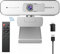 Zoom Certificata NexiGo N940P 2K Webcam con Telecomando e Controlli Software | Sensore Sony_Starvis | 1080P@ 60FPS | Zoom 3X | Doppio Microfono Stereo, per Zoom/Skype/Teams/Webex (Argento)