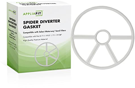 APPLIAFIT Umstellspinnen-Dichtung, kompatibel mit Waterway 711-1910B für Carefree, Clearwater, TWM Sandfilter, Modelle WVS003 & WVS002 (1er-Pack)
