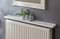 Easy Fit Radiator Shelf 115cm - Heat Reflective, Easy Install, No Drill Brackets. Available in Oak or Satin White Finish