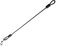 Hundeleine Chew Proof, 48 cm Kurz Hundekette Leine Bissfest, Kettenleine für Große und Kleine Hunde Training