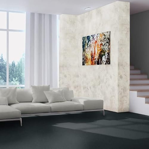 SchönesWohnen Teppichboden Antares Auslegware schwarz anthrazit 400x150cm