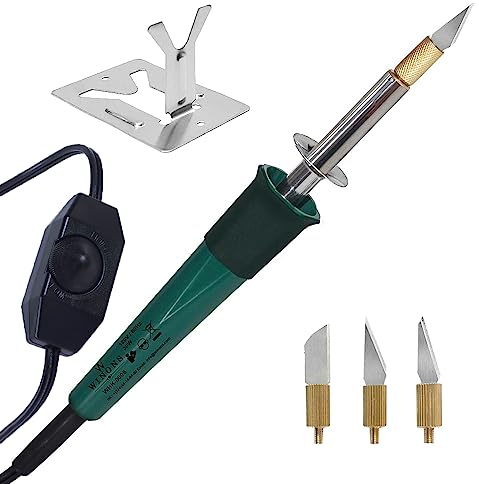 WINONS Hot Knife Plastic Cutter Tool with Temperature Control (Set of 5), WHK0008 Multipurpose Stencil Cutter and Foam Cutter