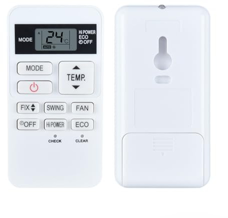 GOUYESHO Adatto per Telecomando di Ricambio per climatizzatore Toshiba BRCASX11EC Compatibile con condizionatore Toshiba BRC-ASX11E-C RAS-05BKVG-E RAS-07BAVG-E RAS-10BAVG-E RAS-16BAVG-E