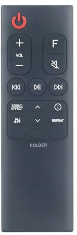 AULCMEET AKB75595361 sub AKB75595331 Telecomando sostitutivo compatibile con LG Wireless Soundbar GX SL4Y SN4 SN5Y SN6Y SN7Y GX. DAUSLLK GX. DEUSLLK SL4Y. DAUSLLK SN4. DAUSLLK SN4. DMYSLLK