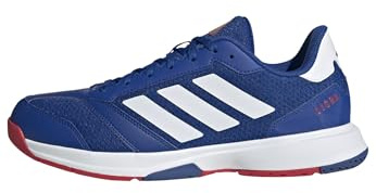Adidas Herren Ligra 8 Mens Indoor Shoes, Team royal Blue/FTWR White/Pure Ruby, 43 1/3 EU