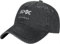Baseballkappe Snapback Sonnenhut AC-DC Damen-Baseballkappe tailliert schwarz Beanie Hip-Hop-Stil lässig Outdoor Geburtstag Geburtstagsgeschenk für Männer und Frauen