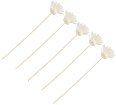 Levemolo 5satz Rattanstäbchen-diffusor Ätherische Öle Ersatz Für Öldiffusoren Natürlicher Duft Ca Lang Zur Luftbefeuchtung in Wohnzimmer Küche Bad Und Schlafzimmer