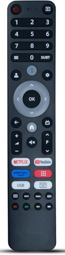 Mando a distancia Saba SA32Q80GTV SA40Q80GTV SA43Q80GTV OK Peaq OTV 40GF-5023C 32GH-5023C OTV 43AU-5023C OTV 50AU-5023C OTV40GF-5023C 32GH-5023C OTV43AU -5023C, OTV50AU-5023C