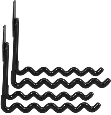 DOITOOL Ganci Ondulati Per Ripiani Da Cucina Non Per Riporre Oggetti Set Da 2 Pezzi
