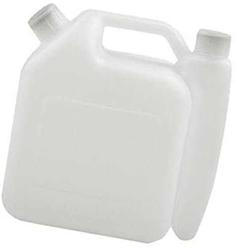 Yurefax 1,0 l weißer 2-Takt-Öl-Benzin-Kraftstoff-Mischflaschentank, for Trimmer, Kettensäge, Werkzeuge, Teile, Küchenhelfer-Zubehör Tankdeckel