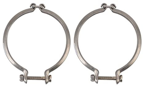 Turbine Auspuff gegen Band Klemme Metalllegierung Turbolader Patronenpfeife Flansch wieder aufbauen Clip für Autoenthusiasten