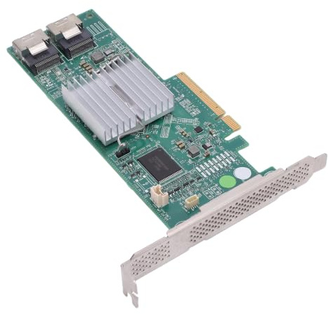 SENECESLI Zuverlässige SAS-Verbindung IR H310 Card Server Controller-Karte, PCI Express X8-Schnittstelle für Effiziente Datenlese- und Schreibvorgänge