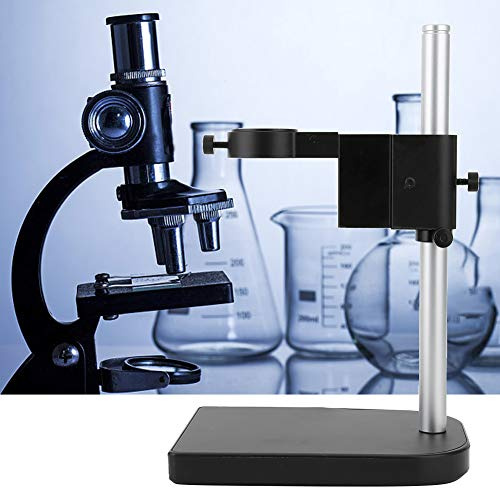 Haofy Hochwertige Mikroskop-Kamera-Ständer-Stützhalterung für 180-faches Objektiv, Praktische Mikroskop-Halterung für Biologie-Enthusiasten