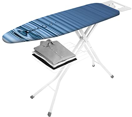 Metaltex Izar Table à repasser Porte-cintres Coloris aléatoires 114 cm x 38 cm