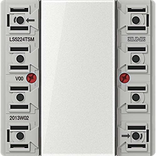 Jung ls5224tsm – Modul Schieber 2 Phase 2 Kanal 4 Punkte für Serie LS