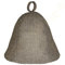 Cappello da sauna in feltro Classic scuro