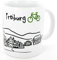 die stadtmeister Keramiktasse Skyline Freiburg - als Geschenk für Breisgauer & Fans der Stadt am Fuss des Schwarzwalds oder als Freiburg Souvenir