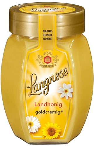Langnese Landhonig goldcremig, 500g
