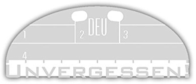 Aufkleber/Sticker Unvergessen Gedenken Soldat Solidarität 7x3cm A1674