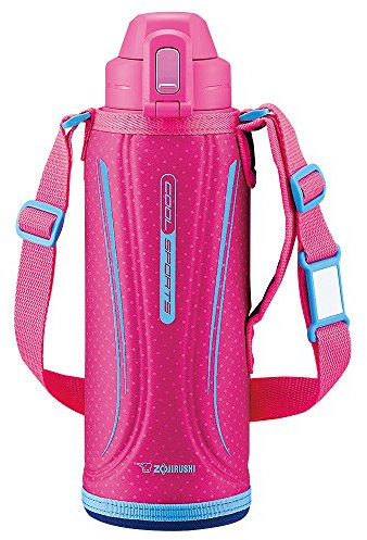 Zojirushi Zojirushi SD-EC10-PV Bouteille d'eau droite en acier inoxydable Rose vif 1,03 l