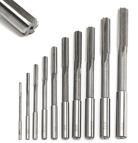 10 Stück/Set HSS H7 gerader Schaftfräser 3-12 mm hochwertige Bohrmaschinen-Schneidwerkzeuge für Lochreparatur