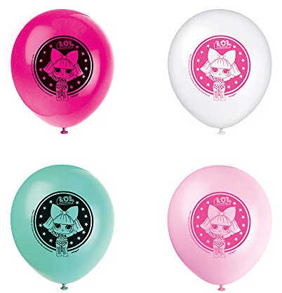 Latex-Party-Luftballons - 30 cm - LOL-Überraschungsparty - Packung mit 8 Stück