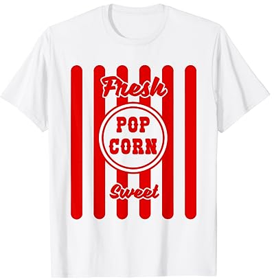 Süß Süßes Zucker Popcorn Halloween Karneval Kostüm T-Shirt