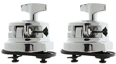 perfk 2 Stk. Floor Tom Drum Mount Bracket Beinhalterung Tom Drum Percussion Instrument