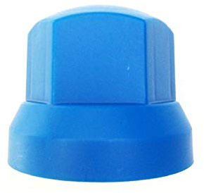 Matel Service 10x Blau Radmutterkappen Ø32 mm Radmutterabdeckung Radmutterschutz Kappe LKW
