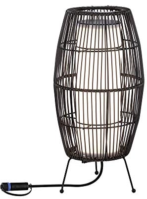 Paulmann Plug & Shine Lichtobjekt Basket, IP44, 3000K, 7,8W, 24V, Anthrazit, 40x20cm