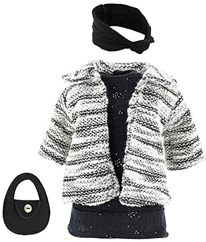 Petitcollin Isabey 504093, 40 cm Zubehör, Puppe für Kinder, Beige