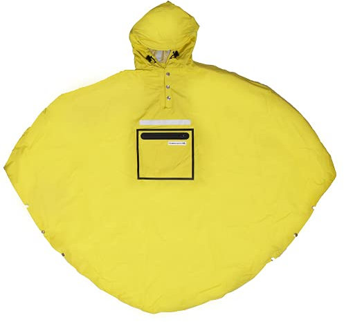 The people's poncho Unisex 3.0 Poncho, Yelllow, One Size