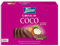 Tirma Biscuits au Coco enrobés de Chocolat au Lait 200g | Gâteaux Croquants à la Noix de Coco et Chocolat | Snack Végétarien Idéal pour le Goûter | Saveur Tropicale | Fabriqué aux Canaries
