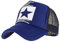 Joligiao Cappellino con Visiera Estivo Ricamato Uomo Trucker cap Berretto da Baseball in Rete con Chiusura a Scatto Regolabile,Marina Militare
