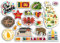 A5 Aufkleberbogen Sri Lanka Vinyl Aufkleber – Asien Land Sehenswürdigkeiten Urlaubsstempel Sommer Karte Flagge Reise Stadt Gepäck Scrapbooking #79019